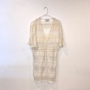 Ganni Sheer coverup dress